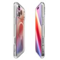 SPIGEN futerał ULTRA HYBRID MAG kompatybilny z MagSafe do IPHONE 17 Pro Max clear gold