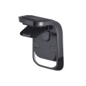 Uchwyt na telefon do samochodu uniwersalny Forcell F-Grip Carbon B060 do kratki czarny