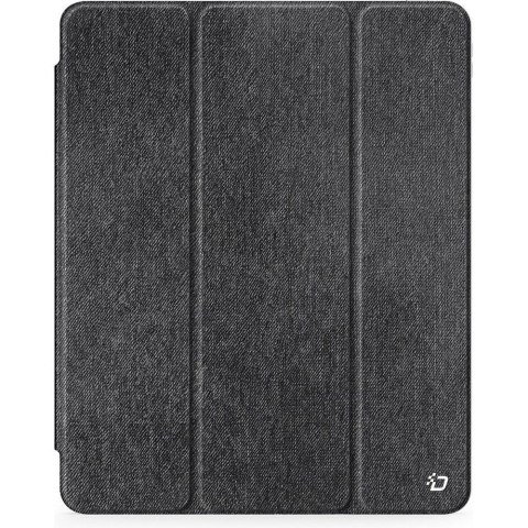 DUX DUCIS etui UNID składane z miejscem na rysik do iPad Air 13 (2024) / Pad Pro 12.9 (2018/2020/2021/2022) czarne
