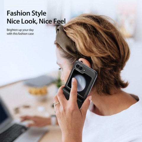 DUX DUCIS futerał BRIL do SAMSUNG Z FLIP6 5G fioletowy