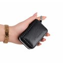 Etui Wozinsky WBS-20 RFID antykradzieżowe na klucze samochodowe - klatka Faradaya - czarne