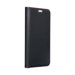 Etui z klapką na iPhone 15 Luna Book Gold czarne