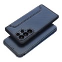 Etui z klapką na Samsung S26 PLUS Razor Book niebieskie