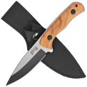 Nóż Herbertz Zebra Wood, Black 420 (55011)