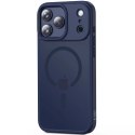 Etui Tech-Protect MagMat MagSafe na iPhone 17 Pro Max - granatowe