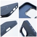 Etui na iPhone 12 MINI Frame Mag Cover zgodne z MagSafe granatowe