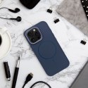Etui na iPhone 12 MINI Frame Mag Cover zgodne z MagSafe granatowe