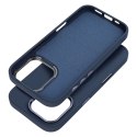 Etui na iPhone 12 MINI Frame Mag Cover zgodne z MagSafe granatowe