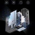 Ładowarka sieciowa Cuktech AD1003EU 100W GaN 2x USB-C + USB-A z kablem - biała