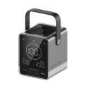 Powerbank Cuktech 300W 40000mAh z ładowaniem bezprzewodowym 2x USB-C + 2x USB-A - czarny