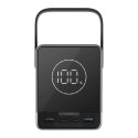 Powerbank Cuktech 300W 40000mAh z ładowaniem bezprzewodowym 2x USB-C + 2x USB-A - czarny