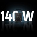 Powerbank Cuktech 300W 40000mAh z ładowaniem bezprzewodowym 2x USB-C + 2x USB-A - czarny