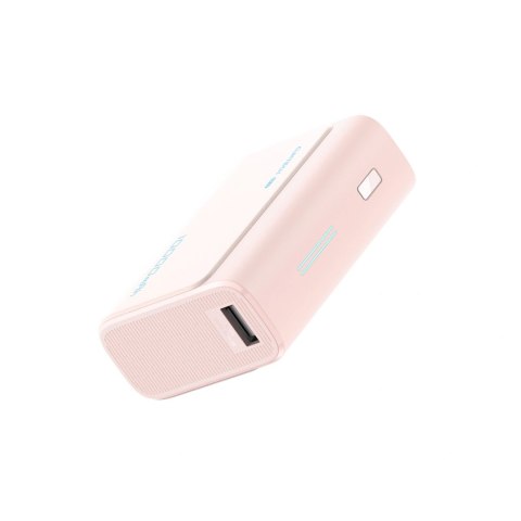 Powerbank Cuktech CP13 30W 10000mAh USB-C + USB-A - różowy
