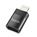 Adapter USB C do Lightning Hoco UA17 czarny