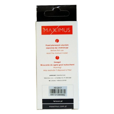 Bateria MAXXIMUS do LG K8 2017 2350mAh