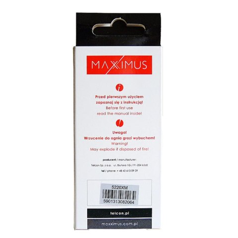 Bateria MAXXIMUS do NOKIA 5220XM, c3-01, c5, c6-01, 6303 1250mAh