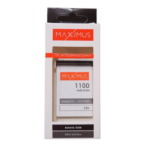Bateria MAXXIMUS do SAMSUNGA S5620, L700, S3650, B3410, S7070, S5610 1100mAh