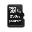 GOODRAM karta pamięci microSD 256GB 100MB/s class 10 UHS I z adapterem SD