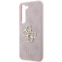 GUESS futerał do SAMSUNG S24 GUHCS24S4GMGPI (Leather 4G Metal Logo) różowy