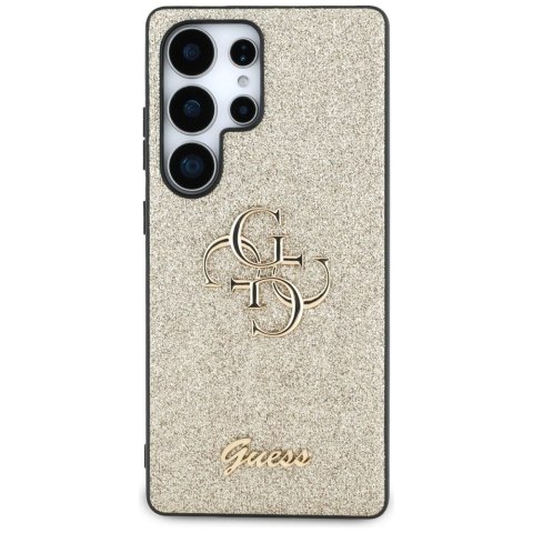 GUESS futerał do SAMSUNG S25 Ultra GUHCS25LHG4SGD (Fixed Glitter Big 4G) złoty