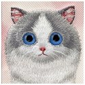 NIMMY futerał BIG EYED PET 2.0 Cat do IPHONE 16 Pro różowy