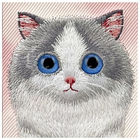 NIMMY futerał BIG EYED PET 2.0 Cat do IPHONE 16 Pro różowy