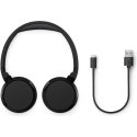 Słuchawki bezprzewodowe nauszne Philips TAH3209BK/00 czarne