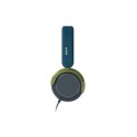 Słuchawki przewodowe nauszne Jack 3,5 mm Philips dla dzieci TAK2000CT/00 turkusowe