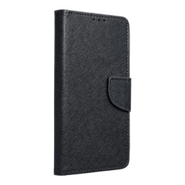 Etui z klapką na Nokia 230 Fancy Book czarne