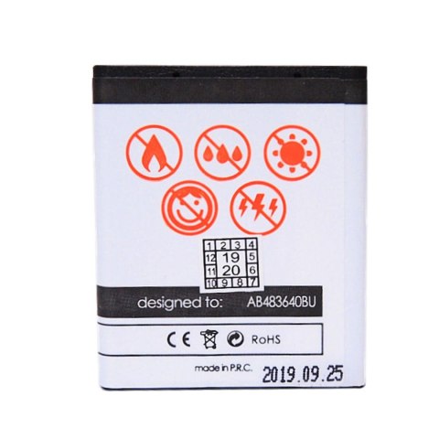 Bateria MAXXIMUS do SAMSUNGA J600, M600, S8300, C3050, B3310, S7350 1000mAh