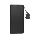 Etui z klapką na Samsung A53 5G Smart Pro Book skórzane czarne