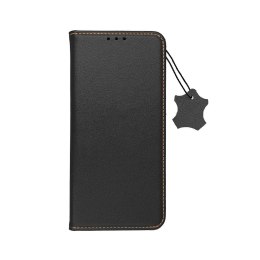Etui z klapką na Samsung A53 5G Smart Pro Book skórzane czarne