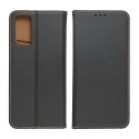 Etui z klapką na Samsung A53 5G Smart Pro Book skórzane czarne