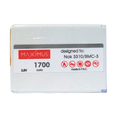 Bateria MAXXIMUS do NOKIA 3310 1700mAh