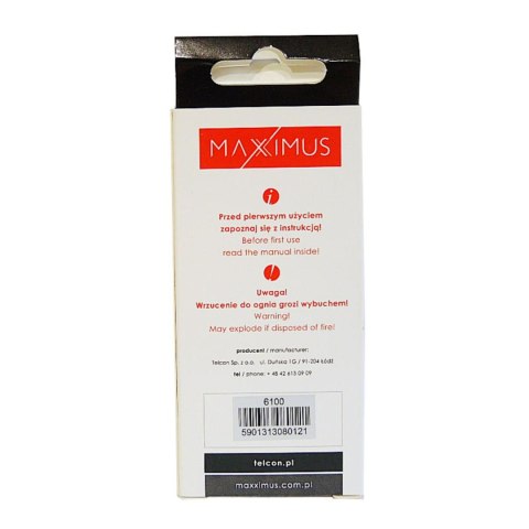 Bateria MAXXIMUS do NOKIA 6100, 6300, X2 1250mAh BL-4C