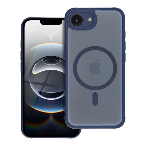 Etui na iPhone 13 Full Matte Mag Cover zgodne z MagSafe niebieskie