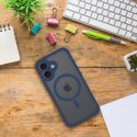 Etui na iPhone 13 Full Matte Mag Cover zgodne z MagSafe niebieskie