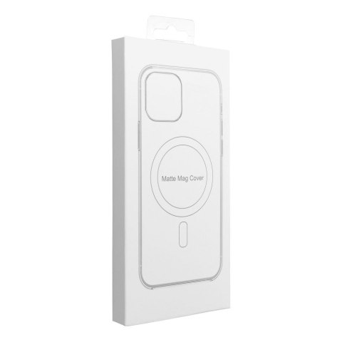 Etui na iPhone 13 Full Matte Mag Cover zgodne z MagSafe niebieskie