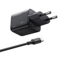 Ładowarka sieciowa UGREEN X517, 25W, USB-C GaN + kabel 1m