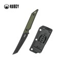 Nóż Kubey Goliath Green Micarta, Blackwashed 14C28N by Jake Hoback (KU430F)