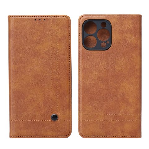 Etui Smart Seam do Xiaomi Redmi Note 15 Pro Plus 5G (EU) brązowe