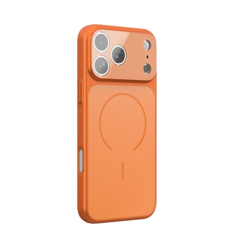 Etui na iPhone 14 Make 17 zgodne z MagSafe pomarańczowe