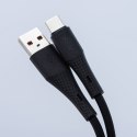 Kabel USB A do USB C Forcell F-Energy QC4.0 3A 66W Silicone 1 m C342 czarny