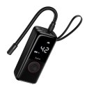 Kompresor samochodowy Hoco bezprzewodowy 4000mAh ZP18 czarny