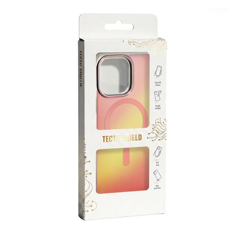 Tecto Shield nakładka Aurora do iPhone 17 Pro Max 6,9" / 18 Pro Max 6,9" różowa