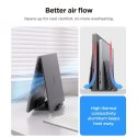 Organizer biurkowy Spigen LD208S4 na laptopy, tablety, smartfony, klawiatury - szary