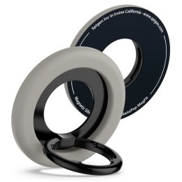 Pierścień magnetyczny Spigen Nano Pop MagSafe na telefon - szaro-czarny