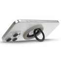 Pierścień magnetyczny Spigen Nano Pop MagSafe na telefon - szaro-czarny