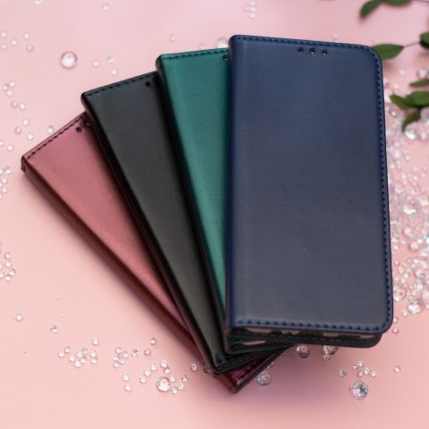 Etui Smart Magnetic do Oppo Reno 15F 5G (Global) / 15FS 5G / 16F 5G burgundowe