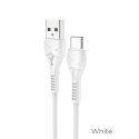Kabel USB A do USB C Hoco 1 m X37 biały